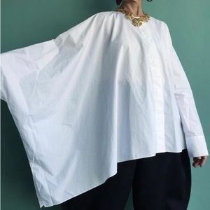 COS cape blouse